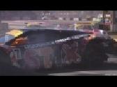 Australian GT Championship 2017. Race 1 Adelaide Street Circuit. Tony Quinn Crash