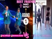 Best Friends Dance Battle: Amapiano Schoolgirls vs Bacardi Style #dancing